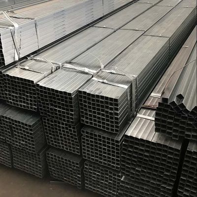 Un buen precio. 50mm*50m m tubo hueco de acero negro inoxidable inconsútil del cuadrado 304 316L para la decoración en línea