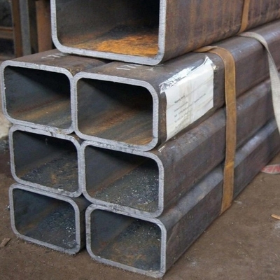 Good price Tubo de acero rectangular del hueco Q345 3 milímetros para las piezas mecánicas en línea