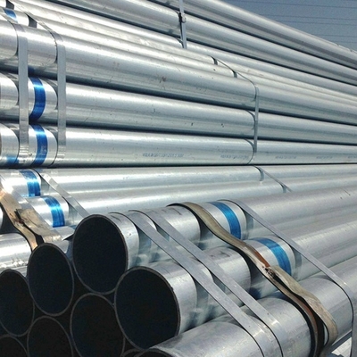 ASTM A210 galvanizó caliente de acero del tubo sumergido para el transporte de la tubería