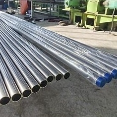 Tubo de acero inoxidable inconsútil pulido laminado en caliente 304 430 VAGOS 2b para industrial ligero