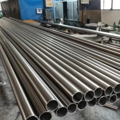 Tubería de acero inoxidable soldada con autógena costura recta ASTM A312 A554 50m m 20 pulgadas para la transmisión