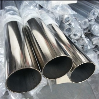 Good price Tubo de acero inoxidable 304 de plata pulida de 3000 mm a 12000 mm de longitud en línea