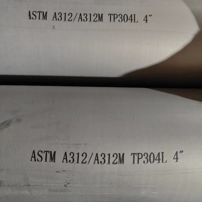 Un buen precio. ASTM TP304L Tubo de acero inoxidable sin costura acabado mate lavado con ácido para decoración arquitectónica en línea