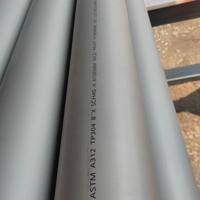 Un buen precio. 304 316 316L  Acid-washed Matte Seamless Stainless Steel Pipe For Drinking Water Transportation en línea