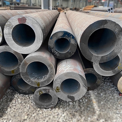 Un buen precio. tubos de Seamlesss del carbono de 15CrMo 20CrMo 30CrMo 35CrMo 42CrMo 121m m 116m m de alta resistencia/fuerza de producción en línea