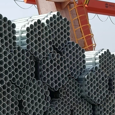 Tubo de acero galvanizado sumergido caliente del tubo del hierro redondo 6 pulgadas para el invernadero