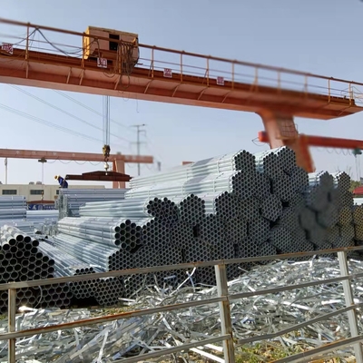 Las 0,5 pulgadas de encargo del OD galvanizaron el tubo redondo inconsútil del tubo de acero para la torre de poder