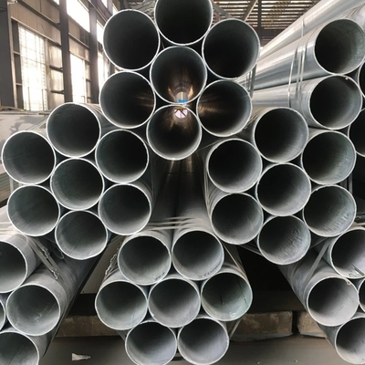 Tuberías de acero galvanizadas laminadas en caliente y tubos de la INMERSIÓN caliente del horario 40 Q195b del transporte del agua