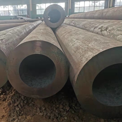 Un buen precio. Diámetro grande de ASTM A53 API 5L laminado en caliente alrededor del tubo redondo de acero con poco carbono y del tubo inconsútiles retirados a frío negros del cuadrado en línea