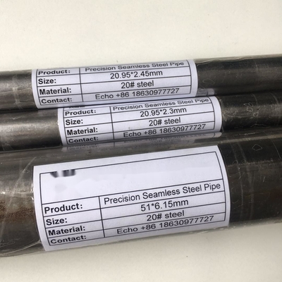 Un buen precio. Tubo de acero negro de la precisión de carbono del acero ASTM A106 del tubo del ms Cold Rolled Seamless en línea