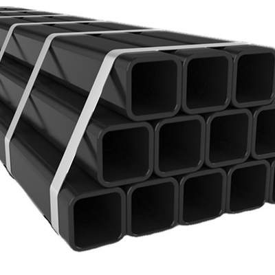 Q345 soldó con autógena el tubo de acero de /rectangular de la tubería de acero suave inconsútil del carbono/de la tubería de acero negra del cuadrado de ERW