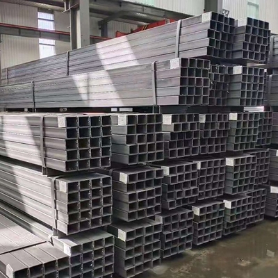 Tubo estructural de acero de acero negro laminado en caliente 40*60 del rectángulo ASTM 179 ERW