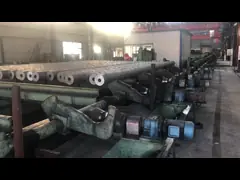 Extremo llano inconsútil de la casilla negra del tubo del metal del grado B de Q235 A53